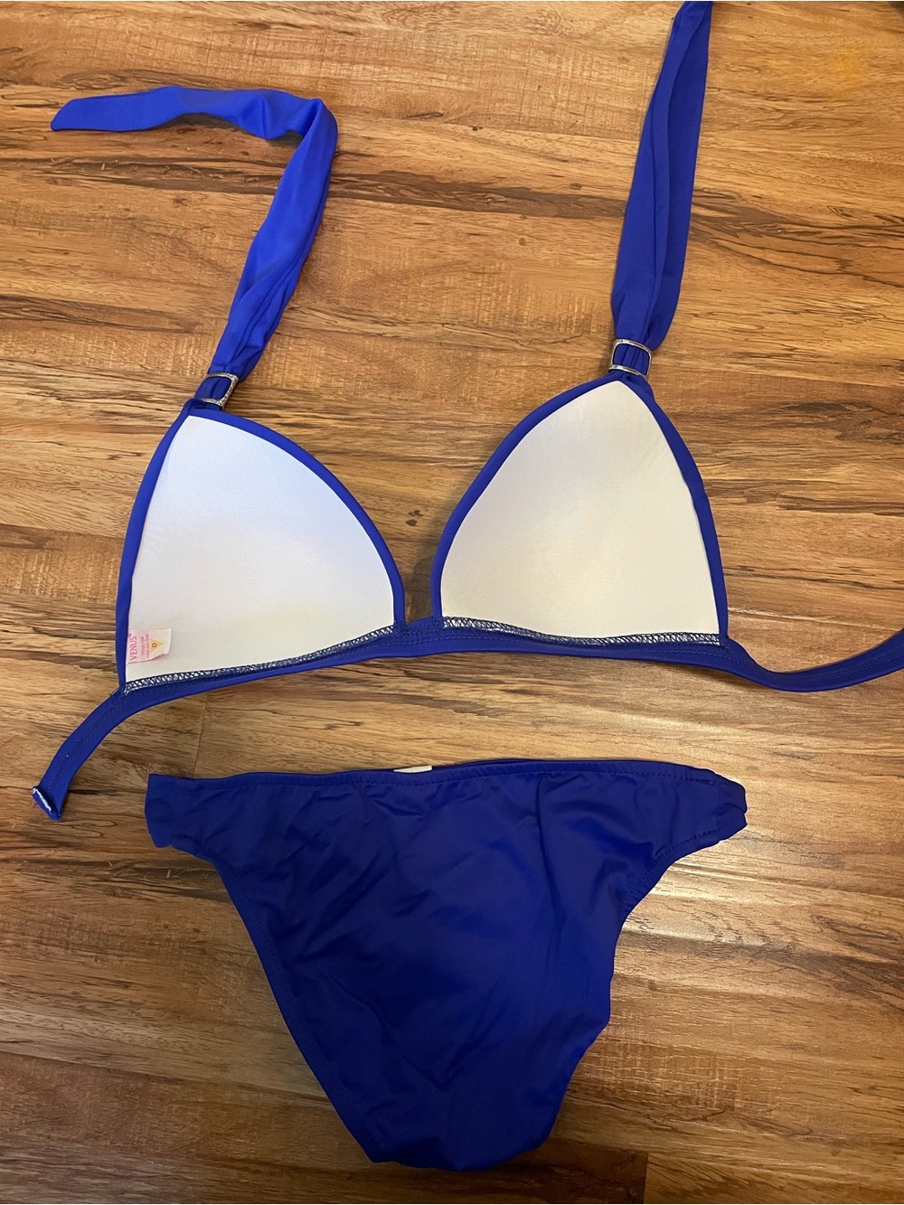 VENUS Goddess cobalt blue bikini set - Picture 3 of 4
